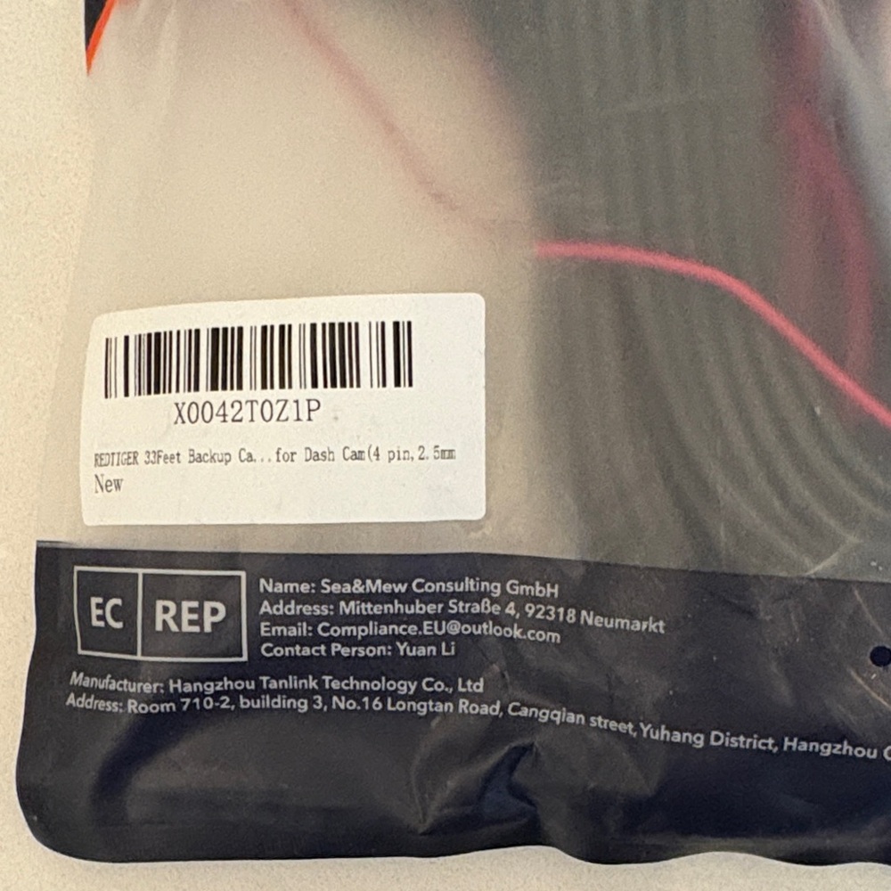 RedTiger Dash Cam Cable - Picture 3 of 3
